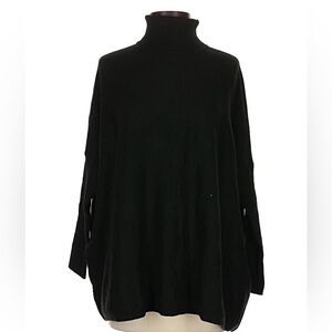 Joseph A Black Turtleneck Sweater